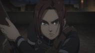 Sasha Blouse as seen in the anime (Image via MAPPA Studios)
